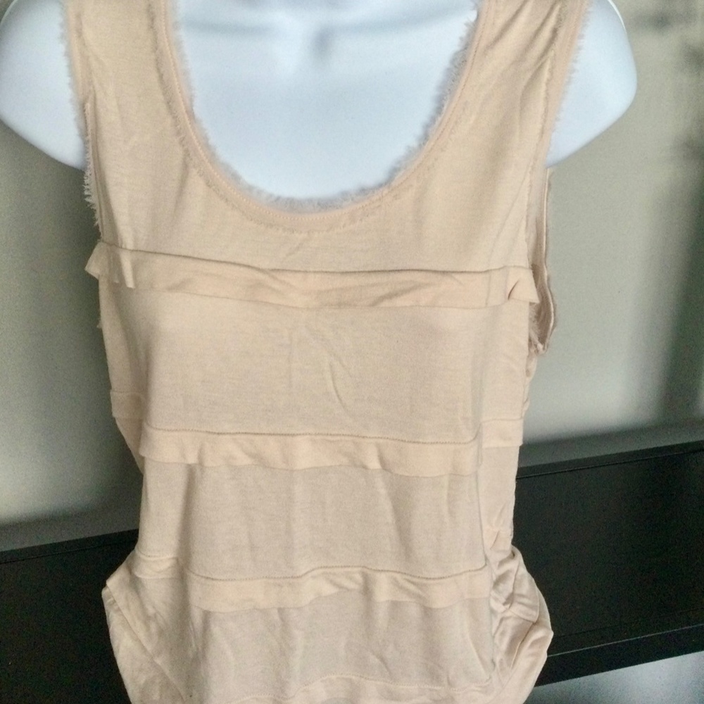 Ann Taylor soft pink sleeveless top
